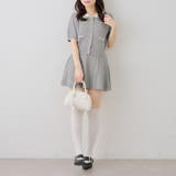 【セットアップ】配色ケーブルニット | NICE CLAUP / OLIVE des OLIVE　OUTLET | 詳細画像11 