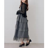 シャーリングティアードキャミワンピース | NICE CLAUP / OLIVE des OLIVE　OUTLET | 詳細画像8 