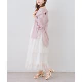 シャーリングティアードキャミワンピース | NICE CLAUP / OLIVE des OLIVE　OUTLET | 詳細画像13 