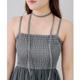 シャーリングティアードキャミワンピース | NICE CLAUP / OLIVE des OLIVE　OUTLET | 詳細画像39 