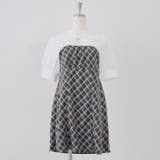 チェック | 【リボンコレクション】前あきミニワンピース | RMAF NICE CLAUP / OLIVE des OLIVE