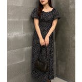 ブラック系 | 2WAYバルーン袖ワンピース | RMAF NICE CLAUP / OLIVE des OLIVE