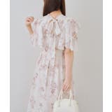 肩開き後リボンワンピース | RMAF　NICE CLAUP / OLIVE des OLIVE | 詳細画像4 