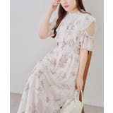 ブラウン | 肩開き後リボンワンピース | RMAF　NICE CLAUP / OLIVE des OLIVE