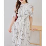 ホワイト系 | 肩開き後リボンワンピース | RMAF　NICE CLAUP / OLIVE des OLIVE