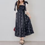 シャーリングロングタンクワンピース | NICE CLAUP / OLIVE des OLIVE　OUTLET | 詳細画像1 