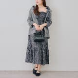 シャーリングロングタンクワンピース | NICE CLAUP / OLIVE des OLIVE　OUTLET | 詳細画像19 