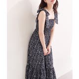 シャーリングロングタンクワンピース | NICE CLAUP / OLIVE des OLIVE　OUTLET | 詳細画像1 