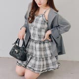 フリル付きキャミティアードワンピース | NICE CLAUP / OLIVE des OLIVE　OUTLET | 詳細画像9 