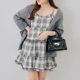 フリル付きキャミティアードワンピース | NICE CLAUP / OLIVE des OLIVE　OUTLET | 詳細画像10 