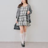 フリル付きキャミティアードワンピース | NICE CLAUP / OLIVE des OLIVE　OUTLET | 詳細画像13 