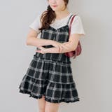 フリル付きキャミティアードワンピース | NICE CLAUP / OLIVE des OLIVE　OUTLET | 詳細画像2 