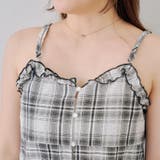 フリル付きキャミティアードワンピース | NICE CLAUP / OLIVE des OLIVE　OUTLET | 詳細画像27 