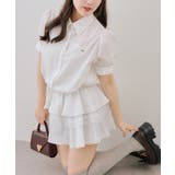 オフ | 裾ティアードミニワンピース | RMAF NICE CLAUP / OLIVE des OLIVE