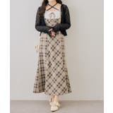 チェック | ドッキングマーメイドジャンスカ | RMAF NICE CLAUP / OLIVE des OLIVE