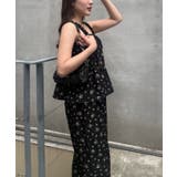 【セットアップ】リボン付キャミ×パンツ サロペ風 | RMAF NICE CLAUP / OLIVE des OLIVE | 詳細画像8