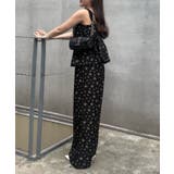 【セットアップ】リボン付キャミ×パンツ サロペ風 | RMAF NICE CLAUP / OLIVE des OLIVE | 詳細画像10