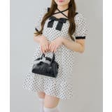 リボン付ドットミニワンピース | RMAF　NICE CLAUP / OLIVE des OLIVE | 詳細画像1 