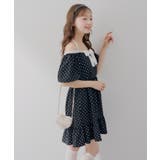 【Web限定】リボン付ドットミニワンピース | RMAF　NICE CLAUP / OLIVE des OLIVE | 詳細画像5 