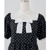 【Web限定】リボン付ドットミニワンピース | RMAF　NICE CLAUP / OLIVE des OLIVE | 詳細画像16 
