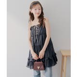 ブラック | 【Web限定】レースアップキャミチュニック | RMAF　NICE CLAUP / OLIVE des OLIVE
