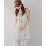 ドット | 【Web限定】レースアップキャミチュニック | RMAF　NICE CLAUP / OLIVE des OLIVE