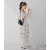 【5種展開】バルーン袖ティアードワンピース | RMAF　NICE CLAUP / OLIVE des OLIVE | 詳細画像9 