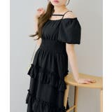 【5種展開】バルーン袖ティアードワンピース | RMAF　NICE CLAUP / OLIVE des OLIVE | 詳細画像54 