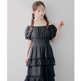 【5種展開】バルーン袖ティアードワンピース | RMAF　NICE CLAUP / OLIVE des OLIVE | 詳細画像23 