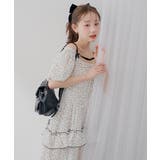 【5種展開】バルーン袖ティアードワンピース | RMAF　NICE CLAUP / OLIVE des OLIVE | 詳細画像4 