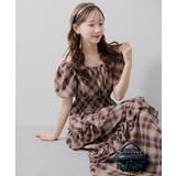柄2 | 【5種展開】バルーン袖ティアードワンピース | RMAF　NICE CLAUP / OLIVE des OLIVE