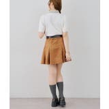 ベルト付プリーツミニスカート | RMAF　NICE CLAUP / OLIVE des OLIVE | 詳細画像8 
