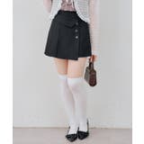折り返しプリーツミニスカート | RMAF　NICE CLAUP / OLIVE des OLIVE | 詳細画像2 