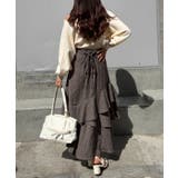 アシンメトリーマーメイドスカート | RMAF　NICE CLAUP / OLIVE des OLIVE | 詳細画像11 