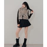 チャーム付プリーツミニスカート | RMAF　NICE CLAUP / OLIVE des OLIVE | 詳細画像17 