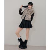 チャーム付プリーツミニスカート | RMAF　NICE CLAUP / OLIVE des OLIVE | 詳細画像18 
