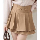ベージュ | ハイウエストビット付ミニスカート | RMAF NICE CLAUP / OLIVE des OLIVE