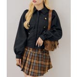飾り釦付ミニプリーツスカート | RMAF NICE CLAUP / OLIVE des OLIVE | 詳細画像5