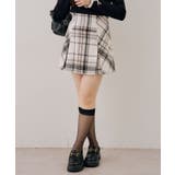 アイボリー | 【ツイードコレクション】プリーツミニスカート | RMAF　NICE CLAUP / OLIVE des OLIVE