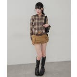 ベルト付ティアードミニスカート | RMAF NICE CLAUP / OLIVE des OLIVE | 詳細画像41