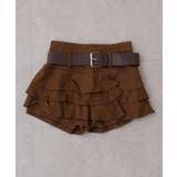 ベルト付ティアードミニスカート | RMAF NICE CLAUP / OLIVE des OLIVE | 詳細画像55