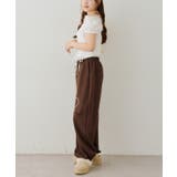 キラキラロゴのスウェットパンツ | RMAF NICE CLAUP / OLIVE des OLIVE | 詳細画像7