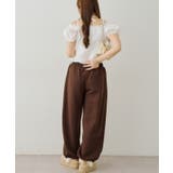 キラキラロゴのスウェットパンツ | RMAF NICE CLAUP / OLIVE des OLIVE | 詳細画像8