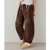キラキラロゴのスウェットパンツ | RMAF NICE CLAUP / OLIVE des OLIVE | 詳細画像3