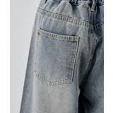 【S/Mサイズ展開】キラキラロゴバギーデニムパンツ | RMAF　NICE CLAUP / OLIVE des OLIVE | 詳細画像34 