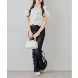 【S/Mサイズ展開】レースアップフレアデニムパンツ | RMAF NICE CLAUP / OLIVE des OLIVE | 詳細画像22