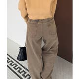 【S/Mサイズ展開】チャーム付バレルレッグデニムパンツ | RMAF　NICE CLAUP / OLIVE des OLIVE | 詳細画像13 