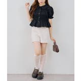 【S/Mサイズ展開】キラキラベーシックショートパンツ | RMAF　NICE CLAUP / OLIVE des OLIVE | 詳細画像5 