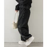 【セットアップ対応】レースアップキラロゴスウェットパンツ | RMAF NICE CLAUP / OLIVE des OLIVE | 詳細画像3