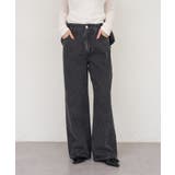 【S/Mサイズ展開】バックリボンストレートデニムパンツ | RMAF NICE CLAUP / OLIVE des OLIVE | 詳細画像9